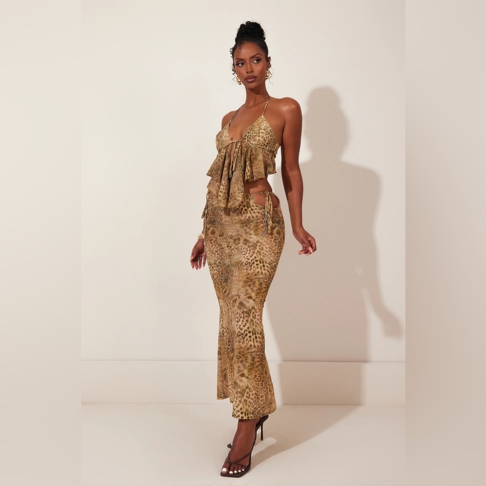 Mars The Label - The Tyonna Set in Leopard